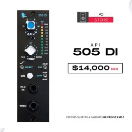 API 505 DI Preamplificador