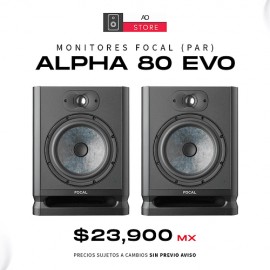 Focal Alpha 80 Evo Monitores De Estudio El Par