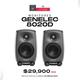 GENELEC 8020D Monitores De Estudio (El Par)