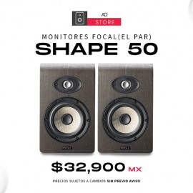 FOCAL SHAPE 50 Monitores El Par