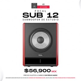 Focal Sub12 Subwoofer De Estudio