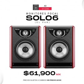 Focal SOLO6 Monitores El Par