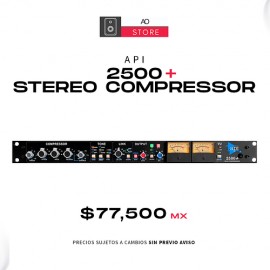 API 2500 + COMPRESOR ESTÉREO Compresor
