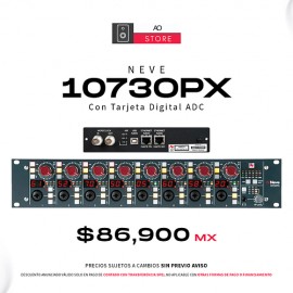 Neve 1073OPX con Tarjeta Digital ADC Preamplificador