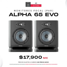 Focal Alpha 65 Evo Monitores (El Par)