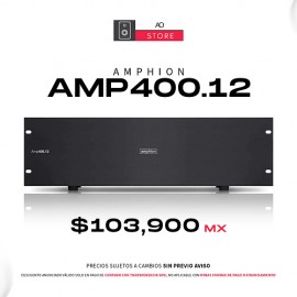 Amphion Amp400.12 Amplificador para Monitores de Estudio Pasivos