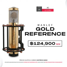 Manley Reference Gold Micrófono a Válvulas Multipatrón