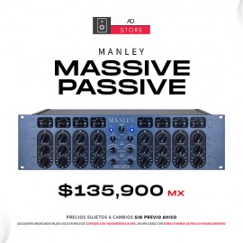 Manley Massive Passive Ecualizador De Tubo