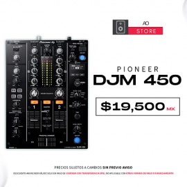 Pioneer DJM 450 Mezcladora Para Dj