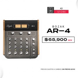 BOZAK AR-4 Mezcladora Para Dj