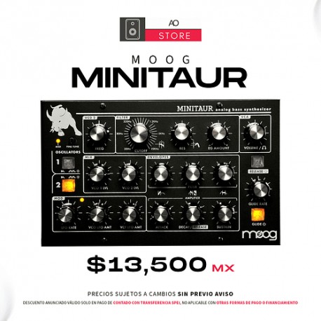 Moog Minitaur Bass Sintetizador Analógico