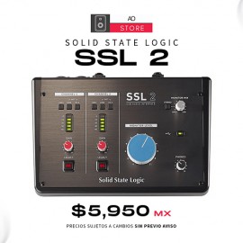 SOLID STATE LOGIC SSL 2 Interfaz De Audio