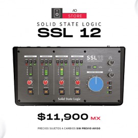 SOLID STATE LOGIC SSL 12 Interfaz de Audio
