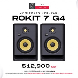 KRK Rokit RP7 G4 Monitores De Estudio (El Par)
