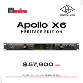 Universal Audio Apollo X6 Heritage Edition Interfaz de Audio