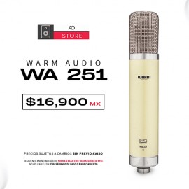 Warm Audio WA 251 Micrófono Condensador
