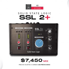 SOLID STATE LOGIC SSL 2+ Interfaz De Audio