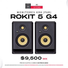 KRK Rokit RP5 G4 Monitores De Estudio (El Par)