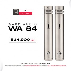 Warm Audio WA 84 Micrófonos de Condensador El Par