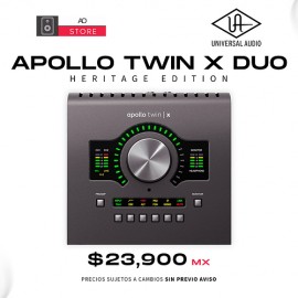 UNIVERSAL AUDIO APOLLO TWIN X DUO HERITAGE EDITION Interfaz De Audio Thunderbolt