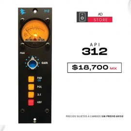 API 312 Preamplificador Discreto