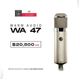 WARM AUDIO WA 47 Micrófono Condensador