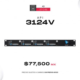API 3124V Preamplificador De 4 Canales