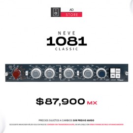 Neve 1081 Classic Preamplificador y Ecualizador