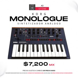 KORG MONOLOGUE Sintetizador Análogo