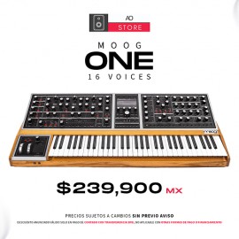 Moog One 16 Voces Sintetizador Análogo