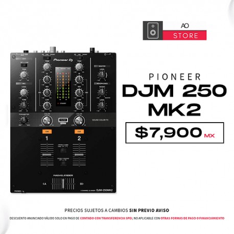 Pioneer DJM 250 MK2 Mezcladora Para Dj