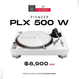 PIONEER PLX 500 White Tornamesa Para Dj (Unidad)
