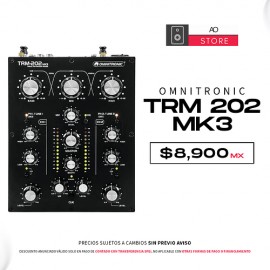 Omnitronic TRM 202 MK3 Mezcladora Para Dj