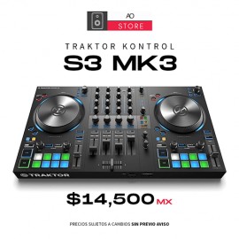 TRAKTOR KONTROL S3 MK3 NATIVE INSTRUMENTS CONTROLADOR PARA DJ TRAKTOR