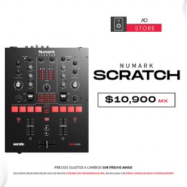 Numark Scratch: Mezcladora De Dos Canales Para Serato Dj Pro