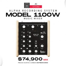 ALPHA RECORDING SYSTEM MODEL 1100W Music Mixer Edición Limitada