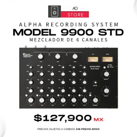 ALPHA RECORDING SYSTEM MODEL 9900 STD Mezclador de 6 Canales