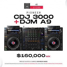 CDJ 3000 + DJM A9 Cabina Completa