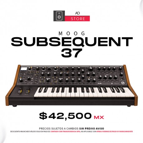 Moog Subsequent 37 Sintetizador