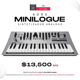 KORG MINILOGUE Sintetizador Análogo