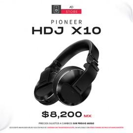 Pioneer HDJ X10 Audífonos Profesionales Color Negro
