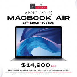 Apple MacBook Air 2018 13¨ Laptop Usado